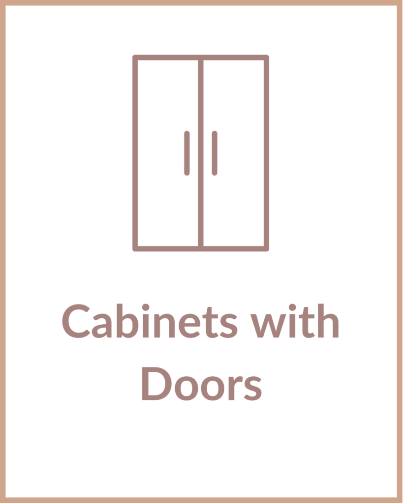 Cabinets with Doors